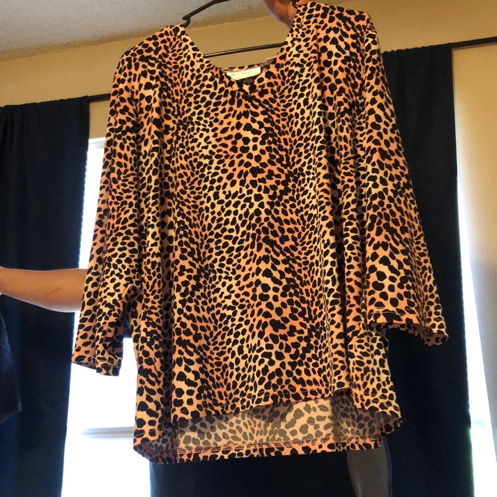 Pink Cheetah Top